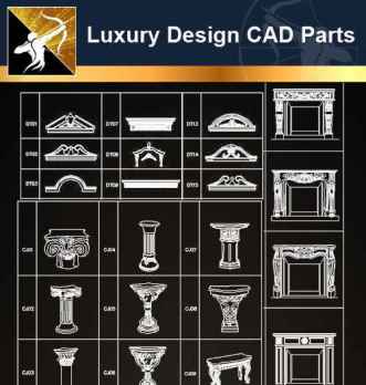 ★【Architecture Decoration Design Element CAD Blocks 】