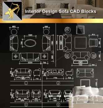 Sofa CAD Blocks